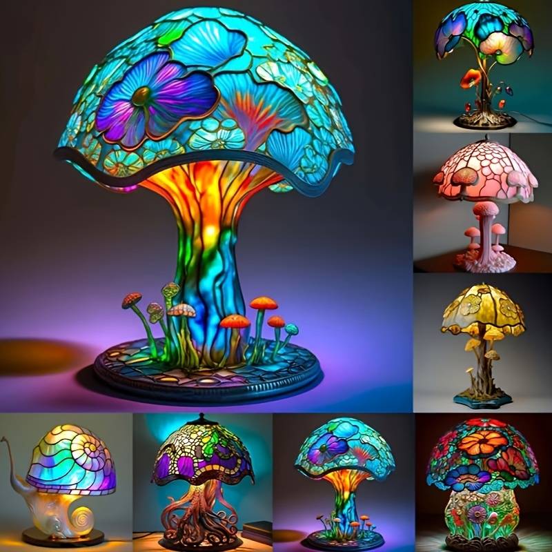 Flower Mushroom Night Light