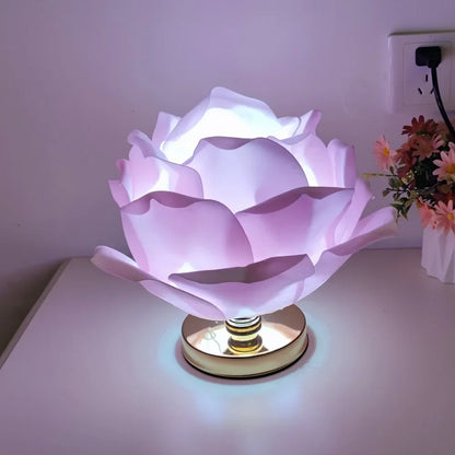 Creative Rose Floral Table Lamps