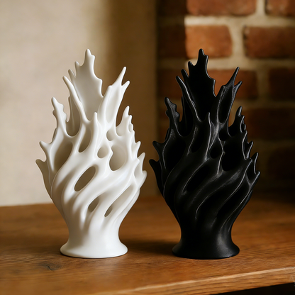 Elegant Plastic Flower Vase