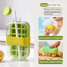 2-in-1 Ice Cube Tray Water Bottle
