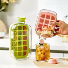 2-in-1 Ice Cube Tray Water Bottle